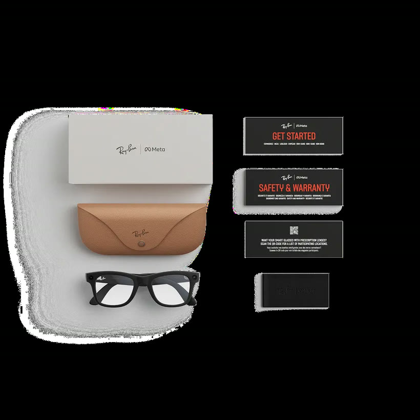 O que vem na caixa do Ray-Ban Meta