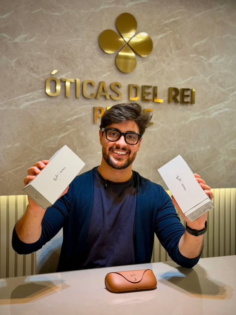 Ray-Ban Meta disponível na Óticas Del Rei Prime