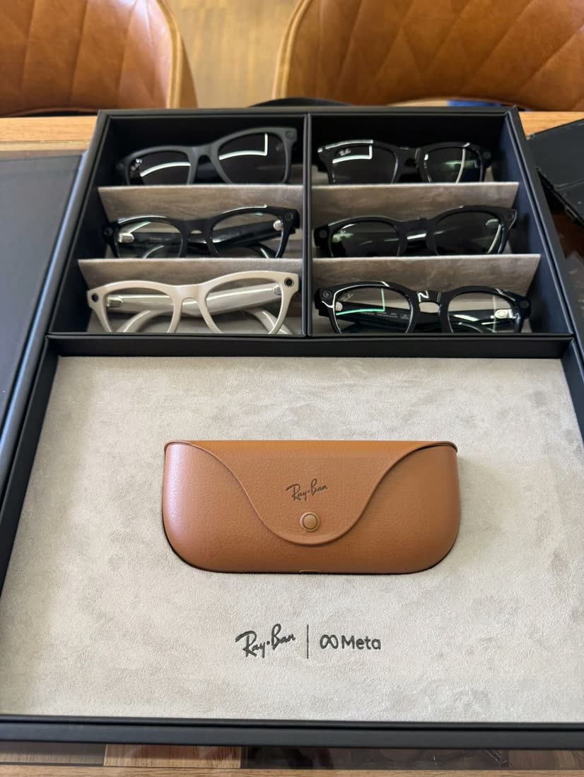 Modelos de Ray-Ban Meta na Óticas Del Rei Prime